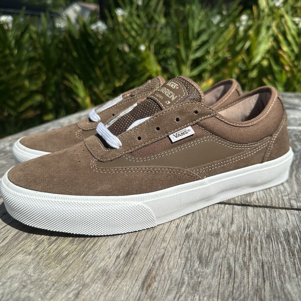 Vans Skate Curren Caples Men’s 9.5 Vintage Cocoa Brown Pro Skate Shoes No Box